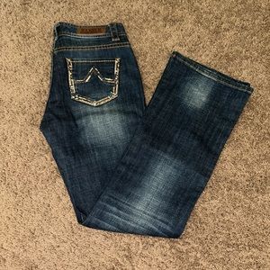 Rock & Roll Cowgirl Mid-Rise bootcut jeans